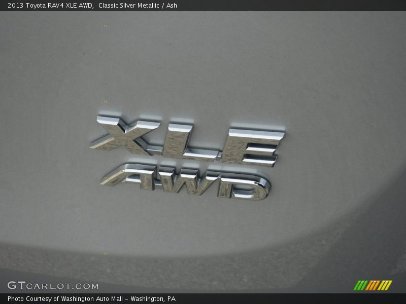 Classic Silver Metallic / Ash 2013 Toyota RAV4 XLE AWD