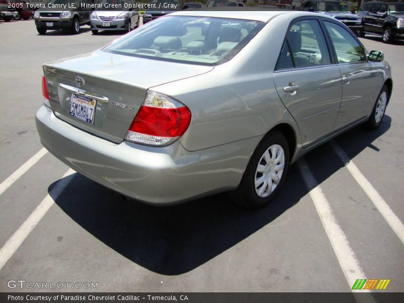 Mineral Green Opalescent / Gray 2005 Toyota Camry LE