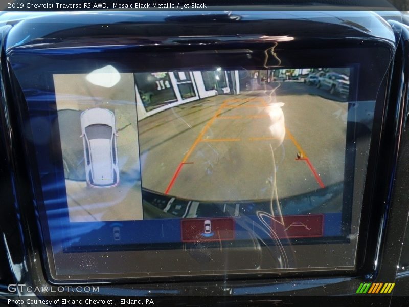Mosaic Black Metallic / Jet Black 2019 Chevrolet Traverse RS AWD