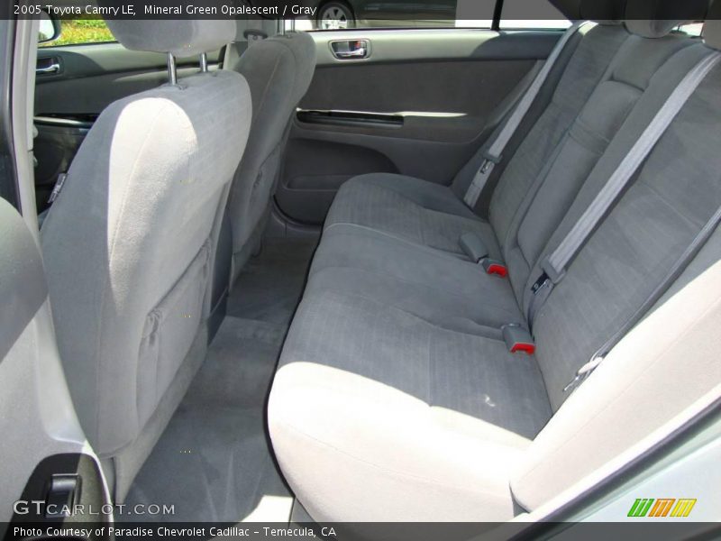 Mineral Green Opalescent / Gray 2005 Toyota Camry LE
