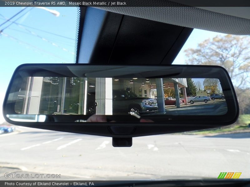 Mosaic Black Metallic / Jet Black 2019 Chevrolet Traverse RS AWD
