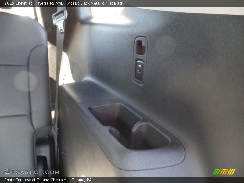 Mosaic Black Metallic / Jet Black 2019 Chevrolet Traverse RS AWD