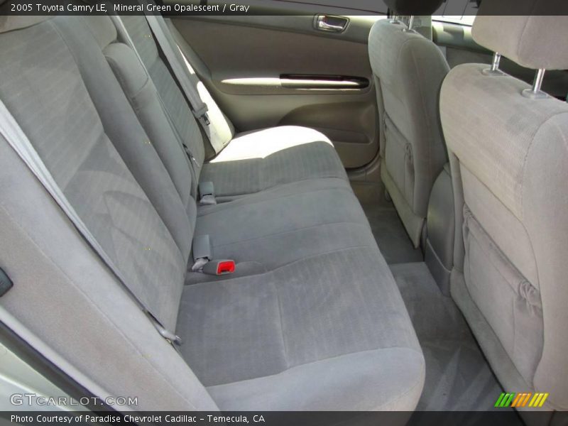 Mineral Green Opalescent / Gray 2005 Toyota Camry LE