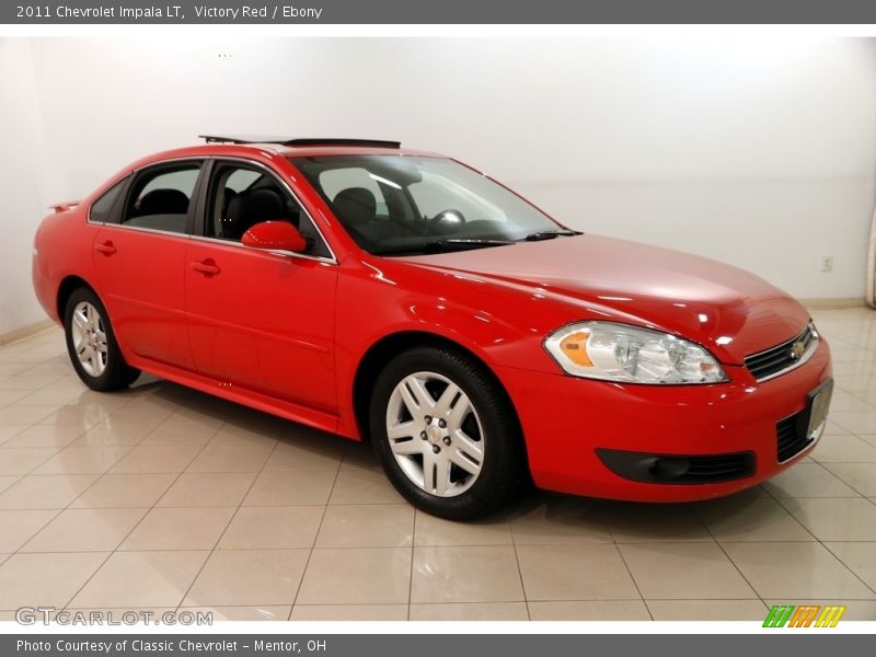 Victory Red / Ebony 2011 Chevrolet Impala LT