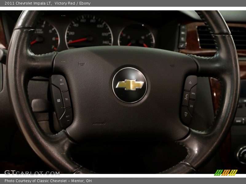 Victory Red / Ebony 2011 Chevrolet Impala LT