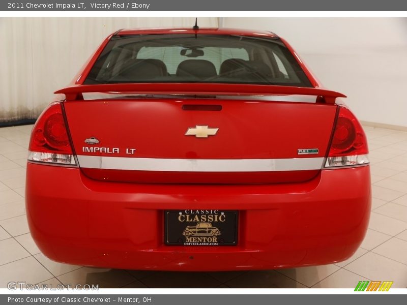Victory Red / Ebony 2011 Chevrolet Impala LT