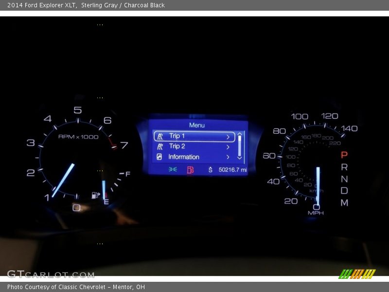 Sterling Gray / Charcoal Black 2014 Ford Explorer XLT