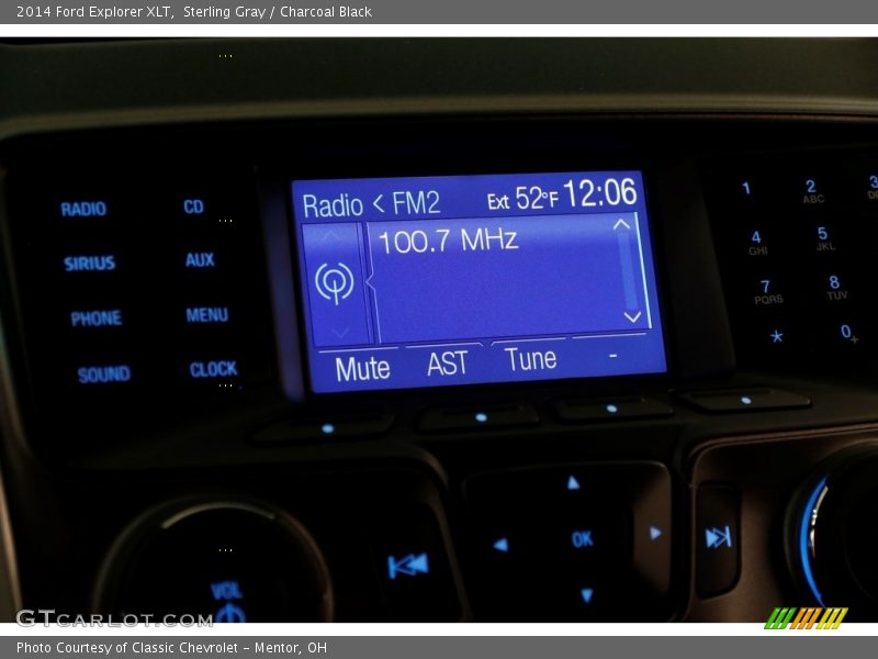 Sterling Gray / Charcoal Black 2014 Ford Explorer XLT