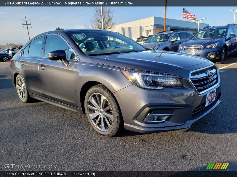 Magnetite Gray Metallic / Titanium Gray 2019 Subaru Legacy 2.5i Limited