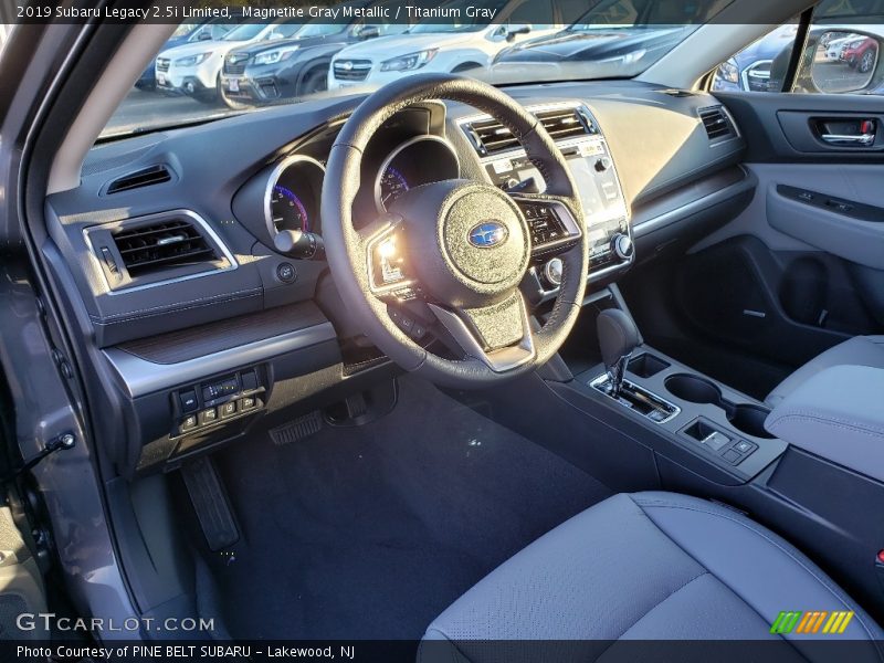 Magnetite Gray Metallic / Titanium Gray 2019 Subaru Legacy 2.5i Limited
