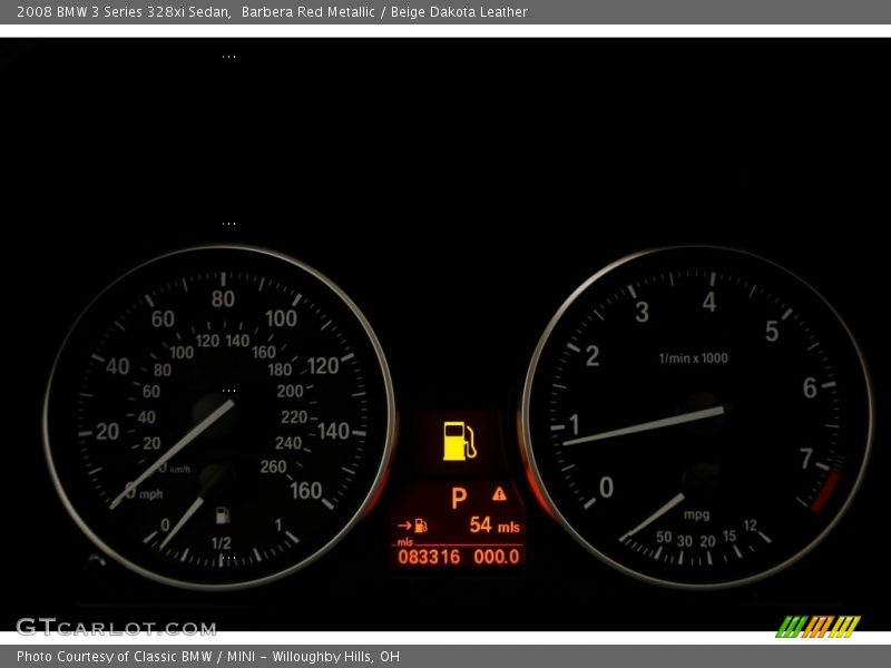 Barbera Red Metallic / Beige Dakota Leather 2008 BMW 3 Series 328xi Sedan