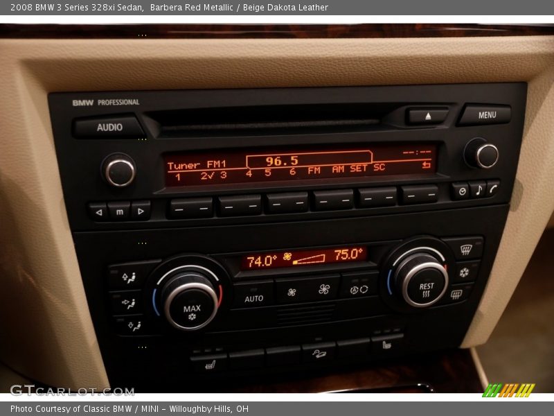 Barbera Red Metallic / Beige Dakota Leather 2008 BMW 3 Series 328xi Sedan