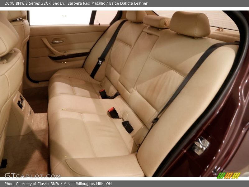 Barbera Red Metallic / Beige Dakota Leather 2008 BMW 3 Series 328xi Sedan