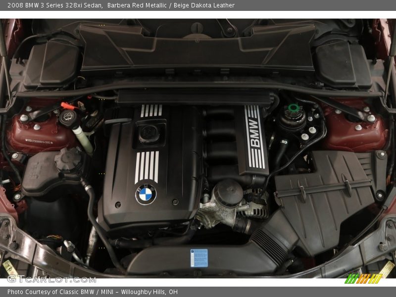 Barbera Red Metallic / Beige Dakota Leather 2008 BMW 3 Series 328xi Sedan