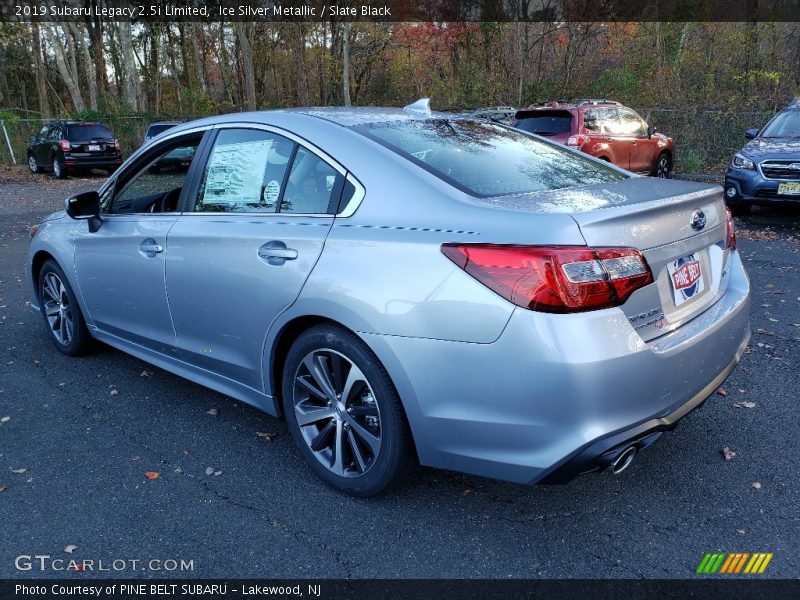 Ice Silver Metallic / Slate Black 2019 Subaru Legacy 2.5i Limited