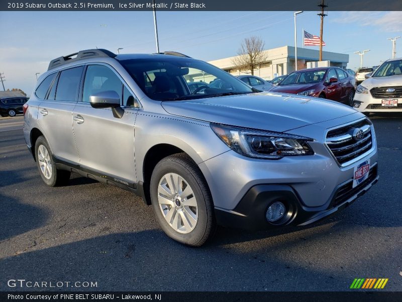 Ice Silver Metallic / Slate Black 2019 Subaru Outback 2.5i Premium