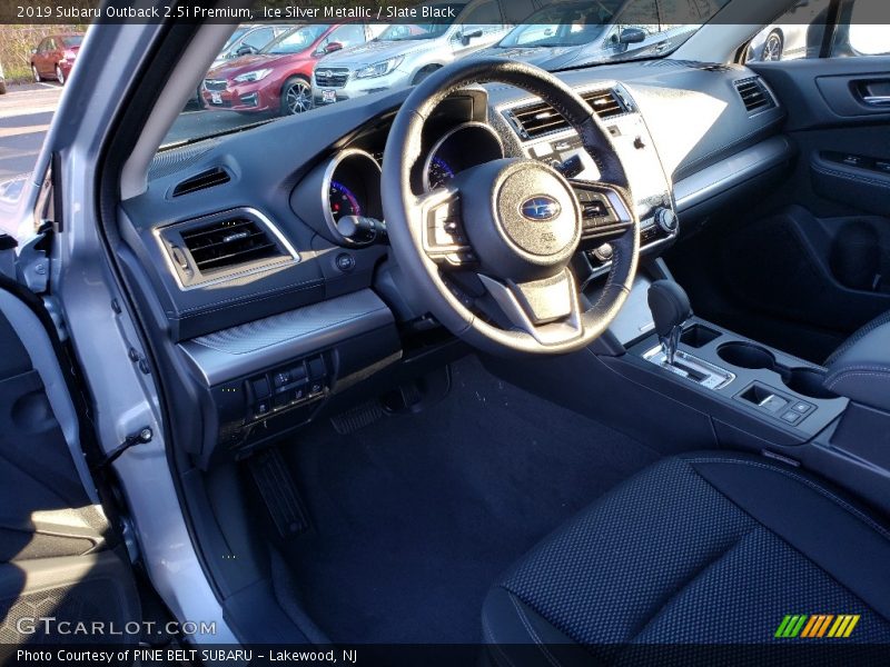 Ice Silver Metallic / Slate Black 2019 Subaru Outback 2.5i Premium