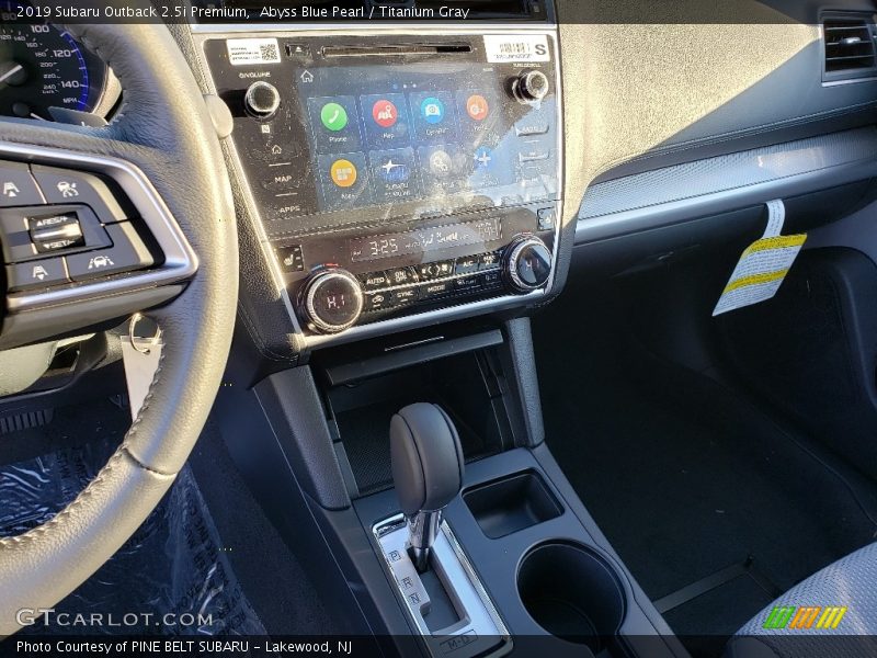 Abyss Blue Pearl / Titanium Gray 2019 Subaru Outback 2.5i Premium