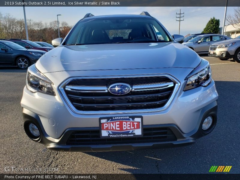 Ice Silver Metallic / Slate Black 2019 Subaru Outback 2.5i Limited