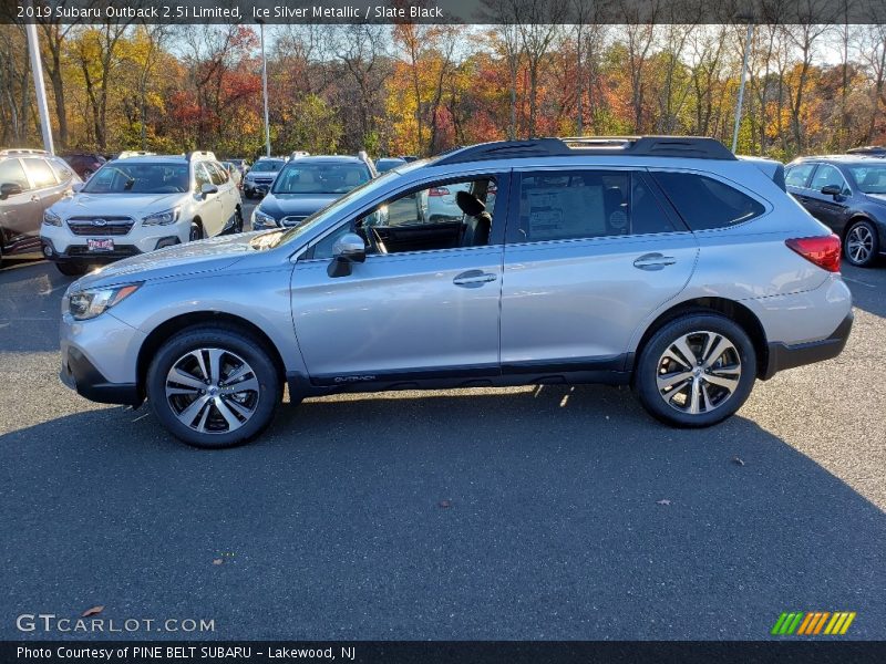 Ice Silver Metallic / Slate Black 2019 Subaru Outback 2.5i Limited