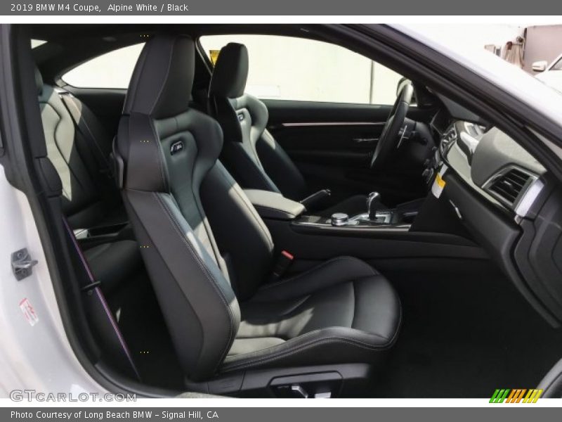 Front Seat of 2019 M4 Coupe