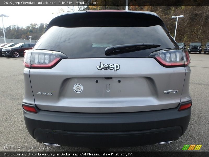 Billet Silver Metallic / Black 2019 Jeep Cherokee Latitude 4x4