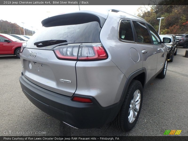 Billet Silver Metallic / Black 2019 Jeep Cherokee Latitude 4x4