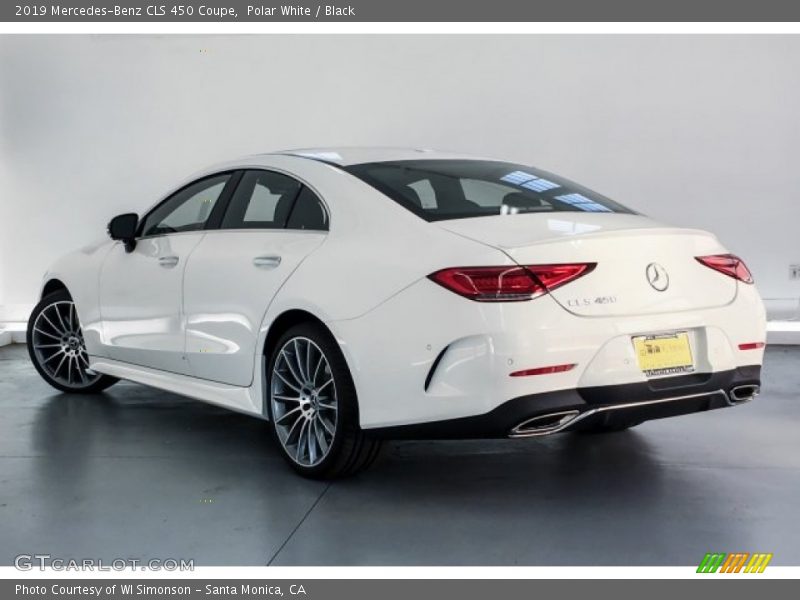 Polar White / Black 2019 Mercedes-Benz CLS 450 Coupe