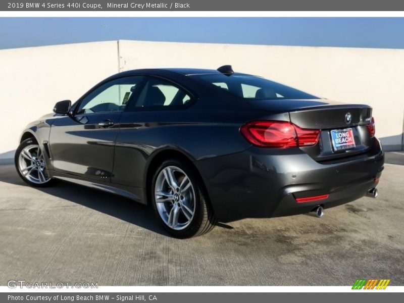 Mineral Grey Metallic / Black 2019 BMW 4 Series 440i Coupe