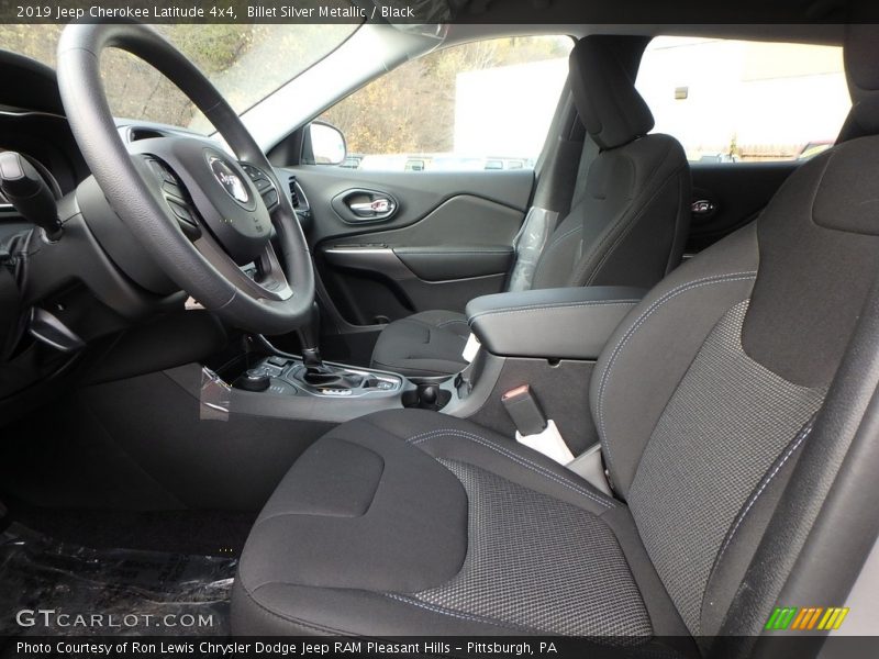 Billet Silver Metallic / Black 2019 Jeep Cherokee Latitude 4x4