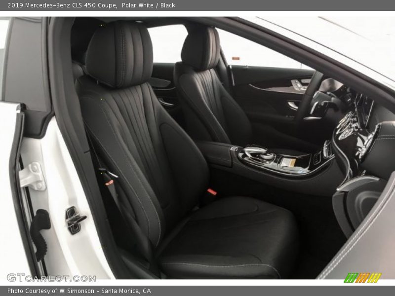 Polar White / Black 2019 Mercedes-Benz CLS 450 Coupe