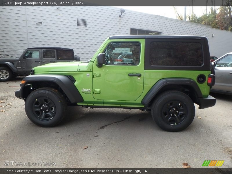 Mojito! / Black 2018 Jeep Wrangler Sport 4x4