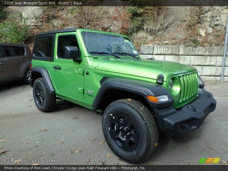 Mojito! / Black 2018 Jeep Wrangler Sport 4x4
