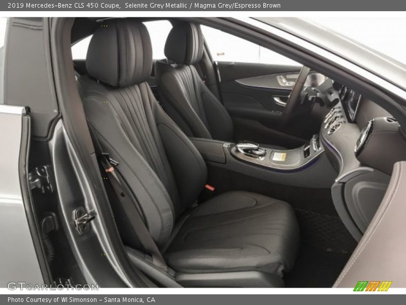 Selenite Grey Metallic / Magma Grey/Espresso Brown 2019 Mercedes-Benz CLS 450 Coupe