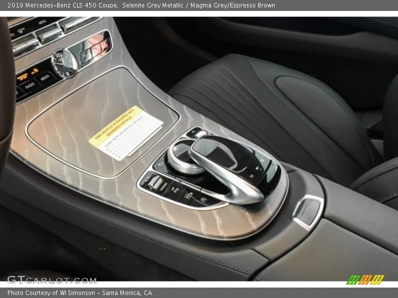 Selenite Grey Metallic / Magma Grey/Espresso Brown 2019 Mercedes-Benz CLS 450 Coupe