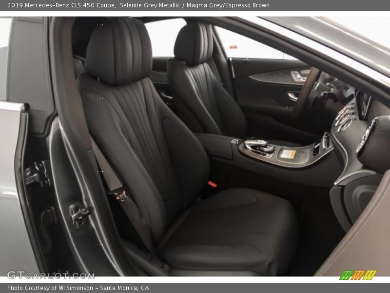 Selenite Grey Metallic / Magma Grey/Espresso Brown 2019 Mercedes-Benz CLS 450 Coupe
