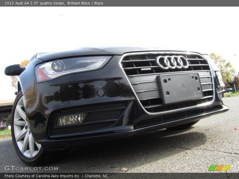 Brilliant Black / Black 2013 Audi A4 2.0T quattro Sedan