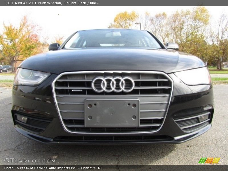 Brilliant Black / Black 2013 Audi A4 2.0T quattro Sedan