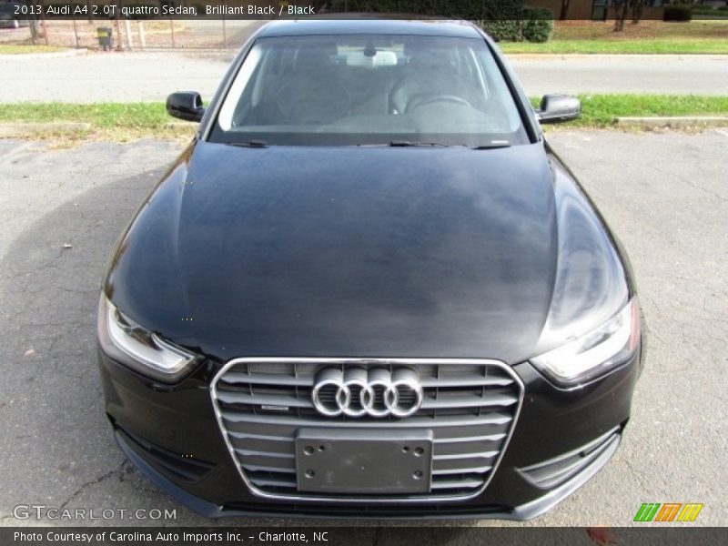 Brilliant Black / Black 2013 Audi A4 2.0T quattro Sedan