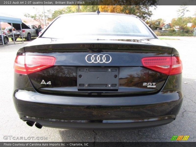 Brilliant Black / Black 2013 Audi A4 2.0T quattro Sedan