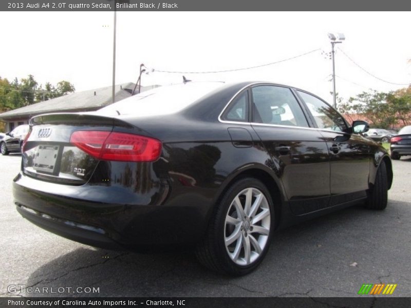 Brilliant Black / Black 2013 Audi A4 2.0T quattro Sedan