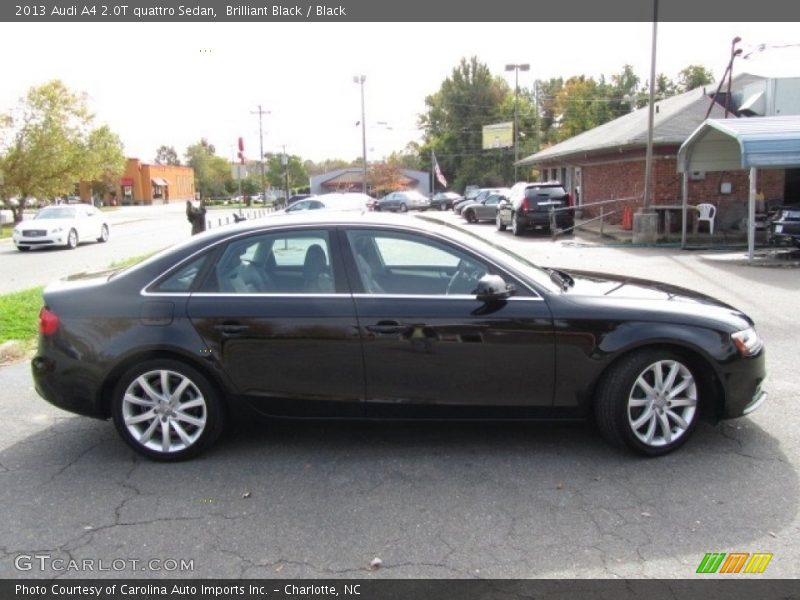 Brilliant Black / Black 2013 Audi A4 2.0T quattro Sedan