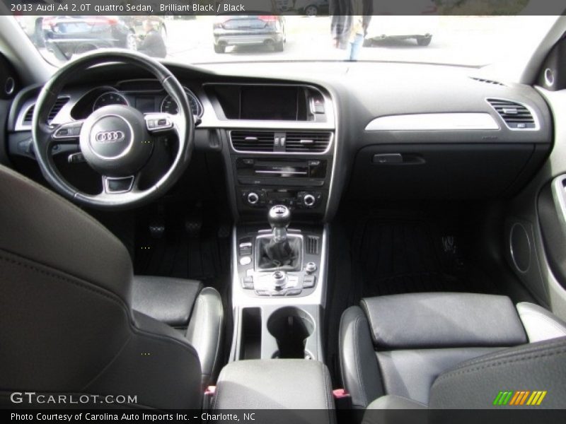 Brilliant Black / Black 2013 Audi A4 2.0T quattro Sedan
