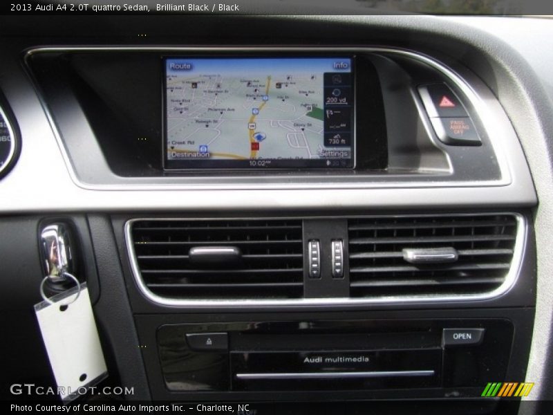 Brilliant Black / Black 2013 Audi A4 2.0T quattro Sedan