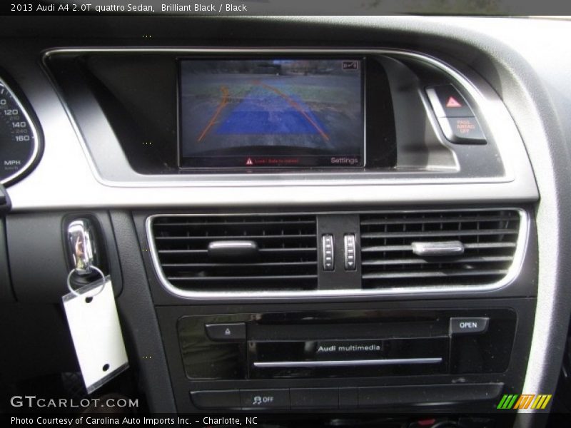 Brilliant Black / Black 2013 Audi A4 2.0T quattro Sedan