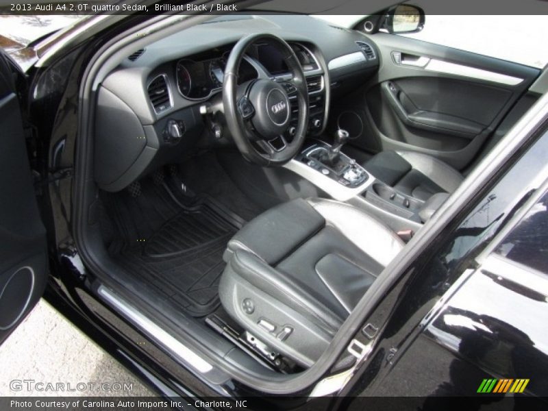 Brilliant Black / Black 2013 Audi A4 2.0T quattro Sedan