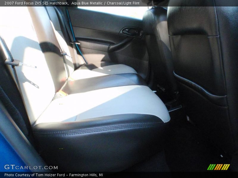Aqua Blue Metallic / Charcoal/Light Flint 2007 Ford Focus ZX5 SES Hatchback