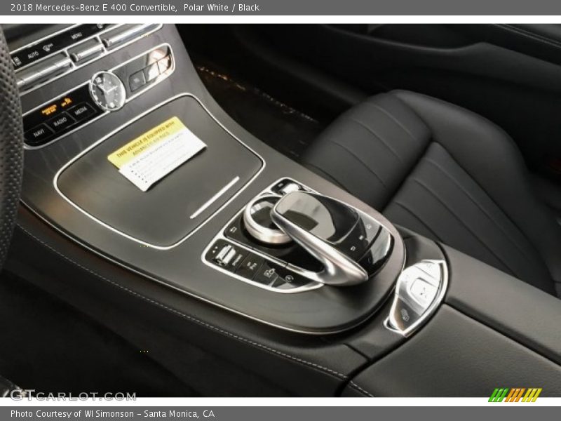 Polar White / Black 2018 Mercedes-Benz E 400 Convertible