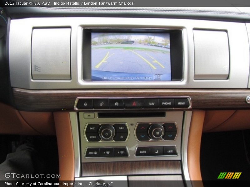 Indigo Metallic / London Tan/Warm Charcoal 2013 Jaguar XF 3.0 AWD