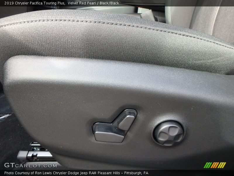 Velvet Red Pearl / Black/Black 2019 Chrysler Pacifica Touring Plus